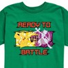 Boys' - Pokémon - Pikachu Mewtwo Battle Short Sleeve Graphic T-Shirt - 2 of 4