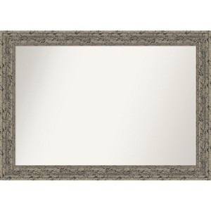 Amanti Art Attic Aged Non-Beveled Wood Framed Bathroom Vanity Wall Mirror - 1 of 4