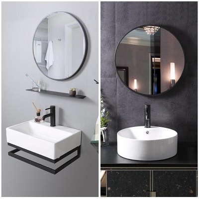 Oil Rubbed Bronze Single Handle Bathroom Faucet with Deck Plate