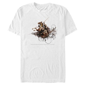 Men's The Lord of the Rings Fellowship of the Ring Aragorn and his Horse T-Shirt - 1 of 4