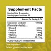 Mulittea Omega 3-6-9 Sacha Inchi Oil Capsules, 60ct - 2 of 4