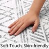 Geometric 10x13 Machine Wasahble Rug Non Slip Low Pile Non Shedding Stain Resistant Rug For Living Room Bedroom Dining Room - 4 of 4