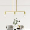 Livex Lighting Lansdale 3 - Light Chandelier in  Satin Brass - 3 of 4