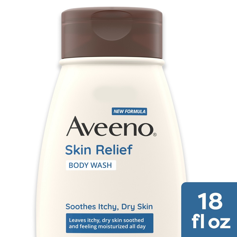 UPC 381371170302 product image for Aveeno Skin Relief Unscented Body Wash for Sensitive Skin - 18 fl oz | upcitemdb.com