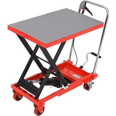 Hydraulic Lift Table Cart