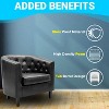 Home Imports Emporium Button Tufted Barrel Chair - 2 of 4