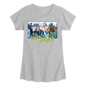Girls' - The Sandlot - Group Fitted Short Sleeve Graphic T-Shirt - 1 of 3
