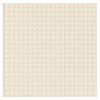 vidaXL Weighted Blanket Light Cream 78.7"x78.7" 28.7 lb Fabric - 3 of 4