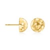 Ross-Simons Italian 14kt Yellow Gold Dome Stud Earrings - 3 of 4