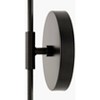 Livabliss Bezas 7"L x 5"W x 20"H Rustic Black Wall Lights - 3 of 4