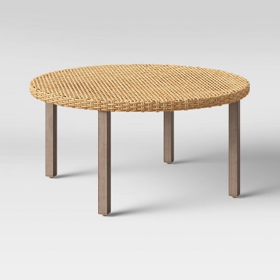 Eliot Closed Weave Patio Coffee Table - Threshold™