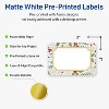 Avery Labels, 2" x 3", Gold-Blue Border Berries, Matte, 80ct - 2 of 4