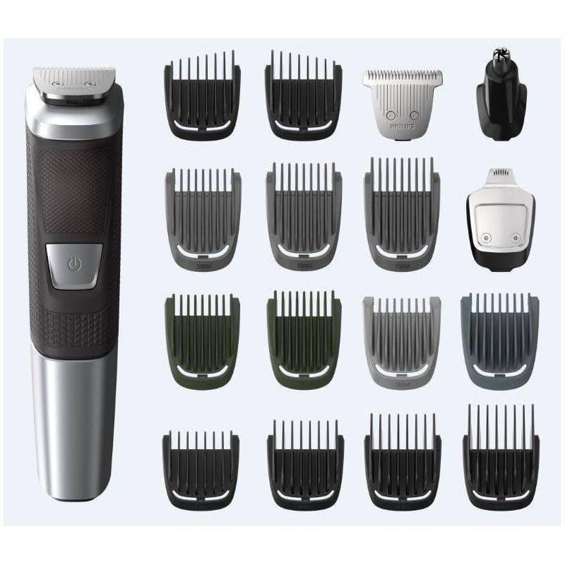 Philips Norelco Series 5000 Multigroom 18pc Men's Rechargeable Electric Trimmer - MG5750/49, 1 of 11