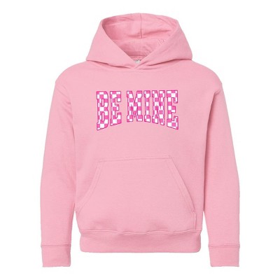 The Juniper Shop Be Mine Distressed Checkered Youth Graphic Hoodie