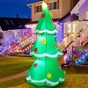 Paaaawaters 5 FT Christmas Inflatables Tree Outdoor Decorations Blow Up Tree Yard Decoration with Built-in LEDs - 3 of 4
