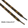 INSPIRE CHIC Leopard Print Flat Shoe Laces for Sneakers 0.31'' 1 Pair - 3 of 4