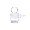 Unique Bargains Rubber Clear Hanging Ring Bathtub Kitchen Drain Stopper 3 Pcs - 2 of 4