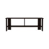 Sapphtopaz 47.3" Modern TV Stand for TVs Up to 60" Entertainment Center with 2-Tier Open Shelves Farmhouse Simple TV Stands for Living Room - 4 of 4