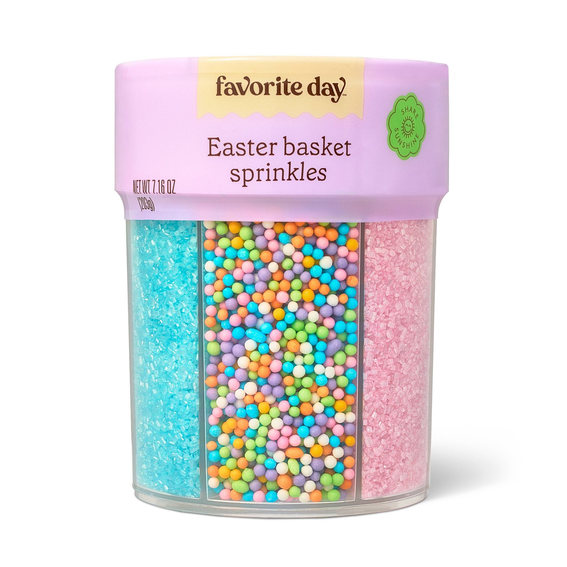 Easter Spring Decorative Sprinkles - 7.16oz - Favorite Day™