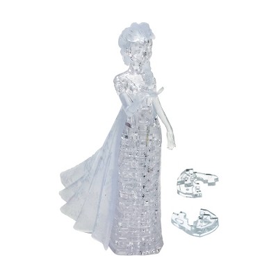 Disney Elsa 5-Inch Clear Crystal 3D Puzzle