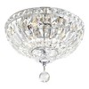 CWI Lighting Stefania 3 Light Bowl Flush Mount With Chrome Finish - 2 of 4