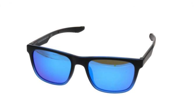 Men&#39;s Rubberized Surfer Shade Sunglasses with Mirrored Polarized Lenses - All In Motion&#8482; Black, 2 of 4, play video