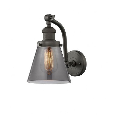 Cone - 1 Light Wall Sconce In Industrial Style-11.5 Inches Tall and 6.5 Inches Wide