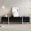 74.8'' Modern TV Stand with High Gloss UV Finish,Large Storage Drawers & Cabinets for 80'' TVs,Living Room-Baofuwish - 2 of 4