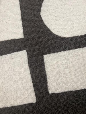 3'x5' Large Modern Shape Rug Cream - Room Essentials™ : Target