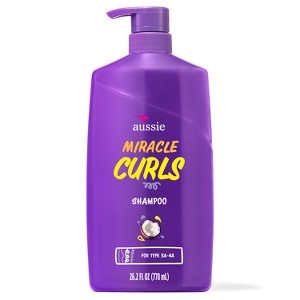 Aussie Miracle Curls with Coconut and Jojoba Paraben-Free Shampoo - 26.2 fl oz - 1 of 4