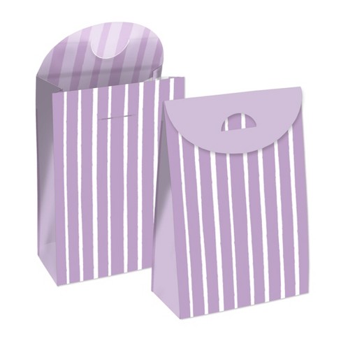 Purple Gift Bags & Favor Boxes