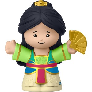 Disney Princess Mulan Little People Single Character Figure Toddler Toy for Pretend Play - 1 of 4