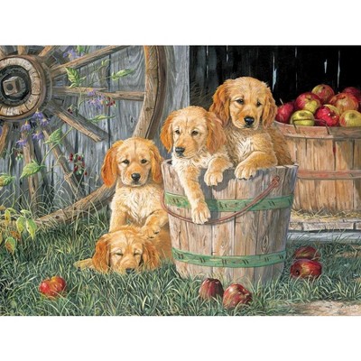 Cobble Hill Puppy Pail 350 Pieces Puzzle 54638
