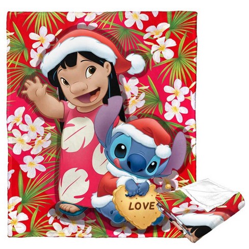 Disney Lilo And Stitch Santa Stitch Silk Touch Throw Blanket 50x60 Inches Target