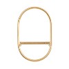 Set of 2 Olav Wall Shelf Set White: Modern Floating Shelves by Kate & Laurel All Things Decor - 3 of 4