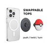 PopSockets Pokémon Magnetic Cell Phone Grip with MagSafe Adapter Ring - Puffy Pokeball Seigaiha - 3 of 4