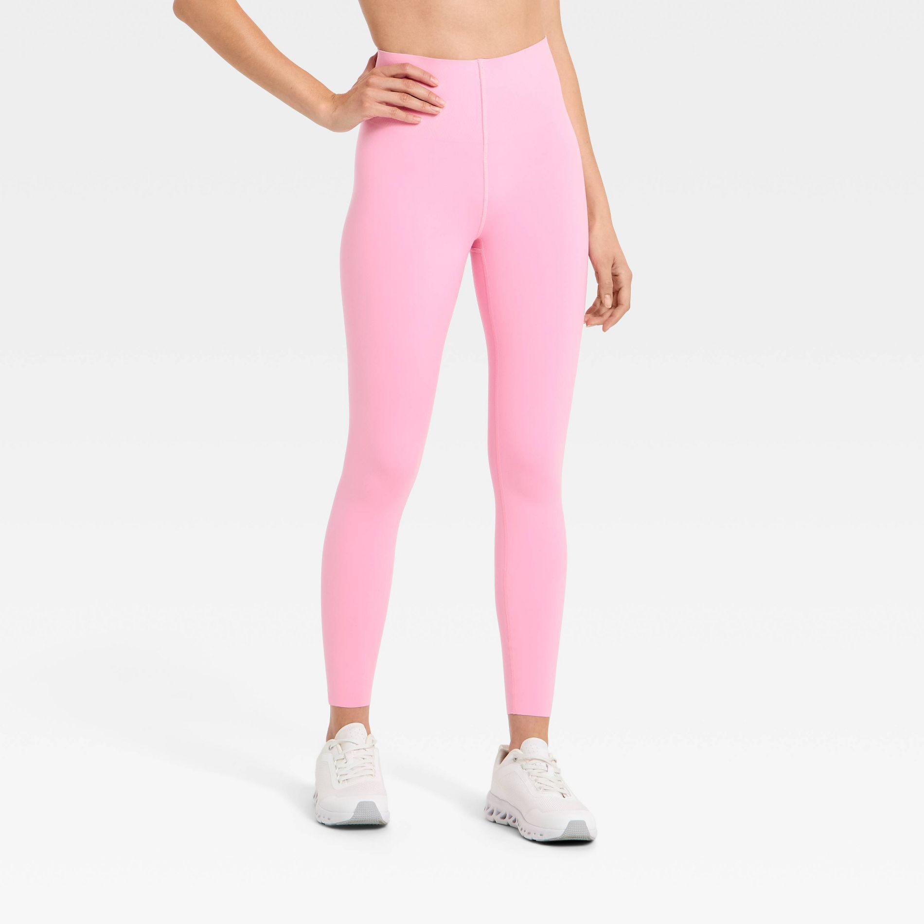 Women's Super Flex Ultra High Rise Bonded Leggings - All In Motion™ Pink M