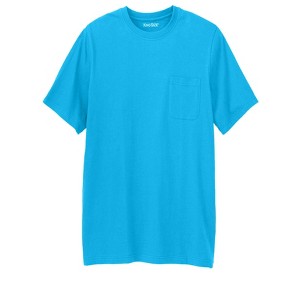 KingSize Shrink-Less Lightweight Longer-Length Crewneck Pocket T-Shirt - 1 of 4