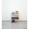 Yamazaki Home - Expandable Shoe Rack (18" H) - Steel - Black - 2 of 4