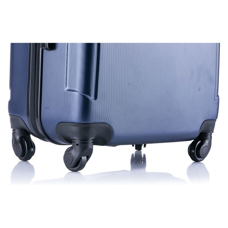 InUSA Pilot Lightweight Hardside Large Checked Spinner Suitcase, 5 of 7