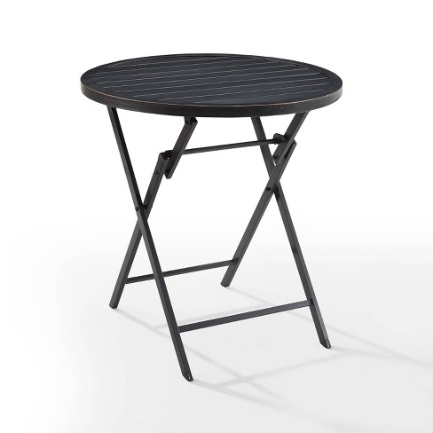 Round metal bistro table new arrivals