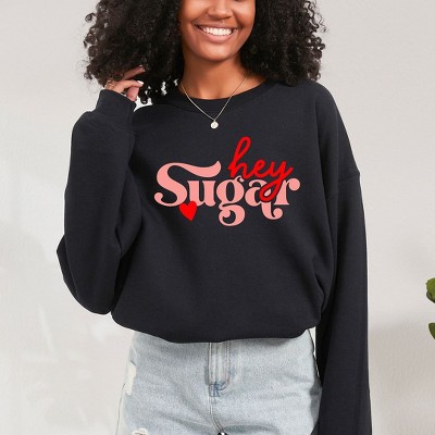 Simply Sage Market Women's Graphic Sweatshirt Hey Sugar Heart