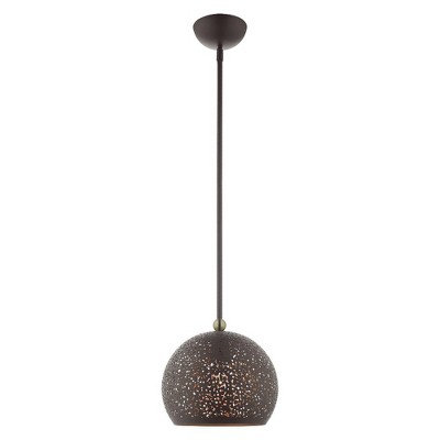 Livex Lighting Charlton 1 - Light Pendant in  Bronze