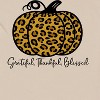 Rerun Island Men Grateful Thankful Blessed Animal Print Pumpkin Short Sleeve Graphic Cotton T-Shirt - 2 of 4