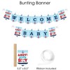 Big Dot of Happiness Ahoy It's a Boy - Nautical Baby Shower Supplies - Banner Decoration Kit - Fundle Bundle - 3 of 4