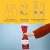 Big Dot of Happiness Jolly Santa Claus Wine Gift Bags, Christmas Party Hostess Thank You Wine Bottle Gift Wrap, Bulk Holiday Paper Bags - 12 ct - 3 of 4