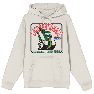 NHRA Gator Nationals 1979 Men’s Sand Graphic Hoodie - 1 of 3