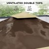 Pop up Gazebo, Outdoor Canopy Tent, Outdoor Gazebo for Backyard & Patio Furniture - 3 of 4
