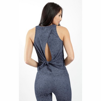 Yogalicious tie cheap back tank