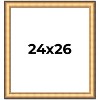 PosterPalooza | Traditional Gold Picture Frame - UV Acrylic, Foam Board Backing, Hanging Hardware - 2 of 4